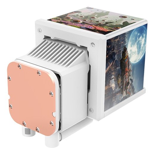 Refrigerador Liquido Cpu Thermaltake Minecube 360 Ultra Argb (Blanco) Cl-W482-Pl12sw-A