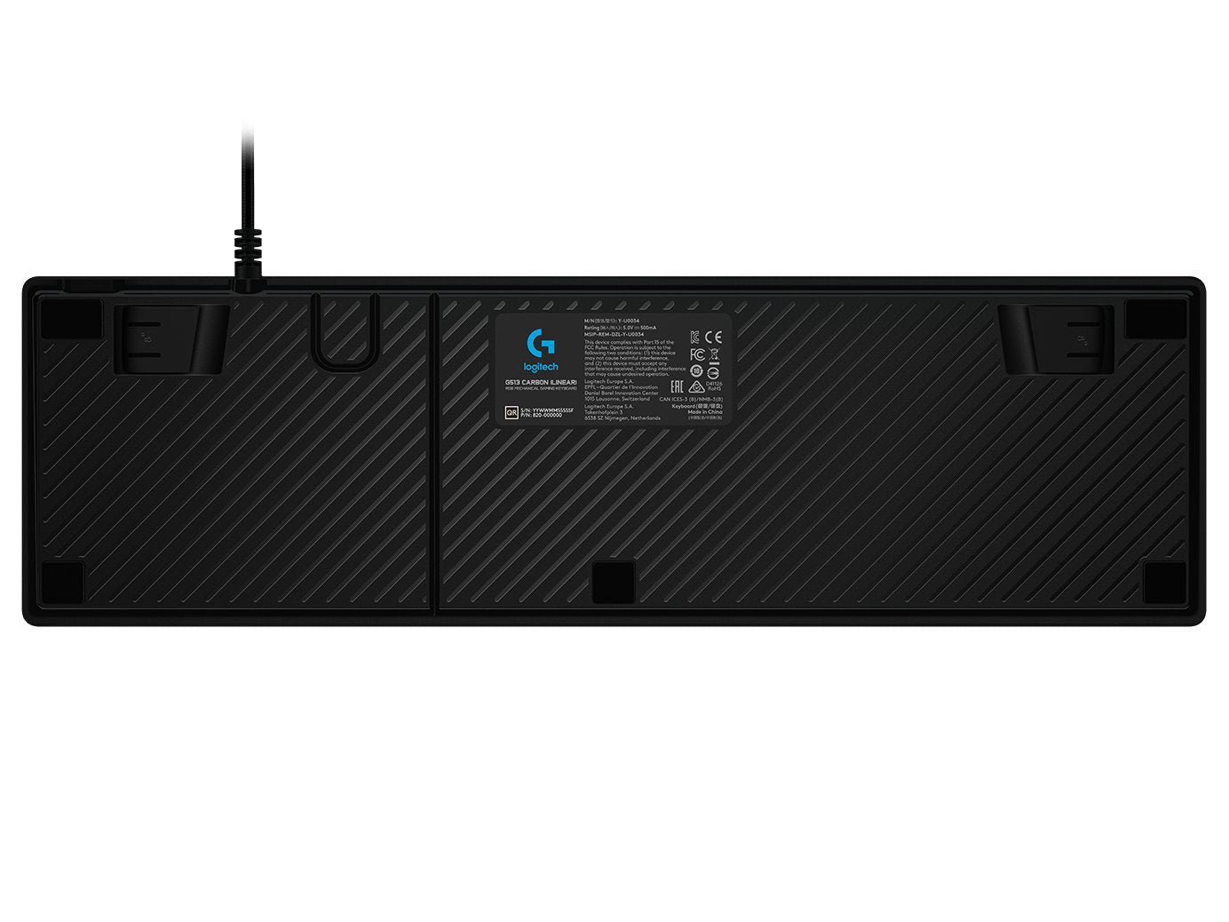 EAN 5099206085909 - Logitech G 920-009324 teclado Juego USB QWERTZ Alemán Carbono imagen 4