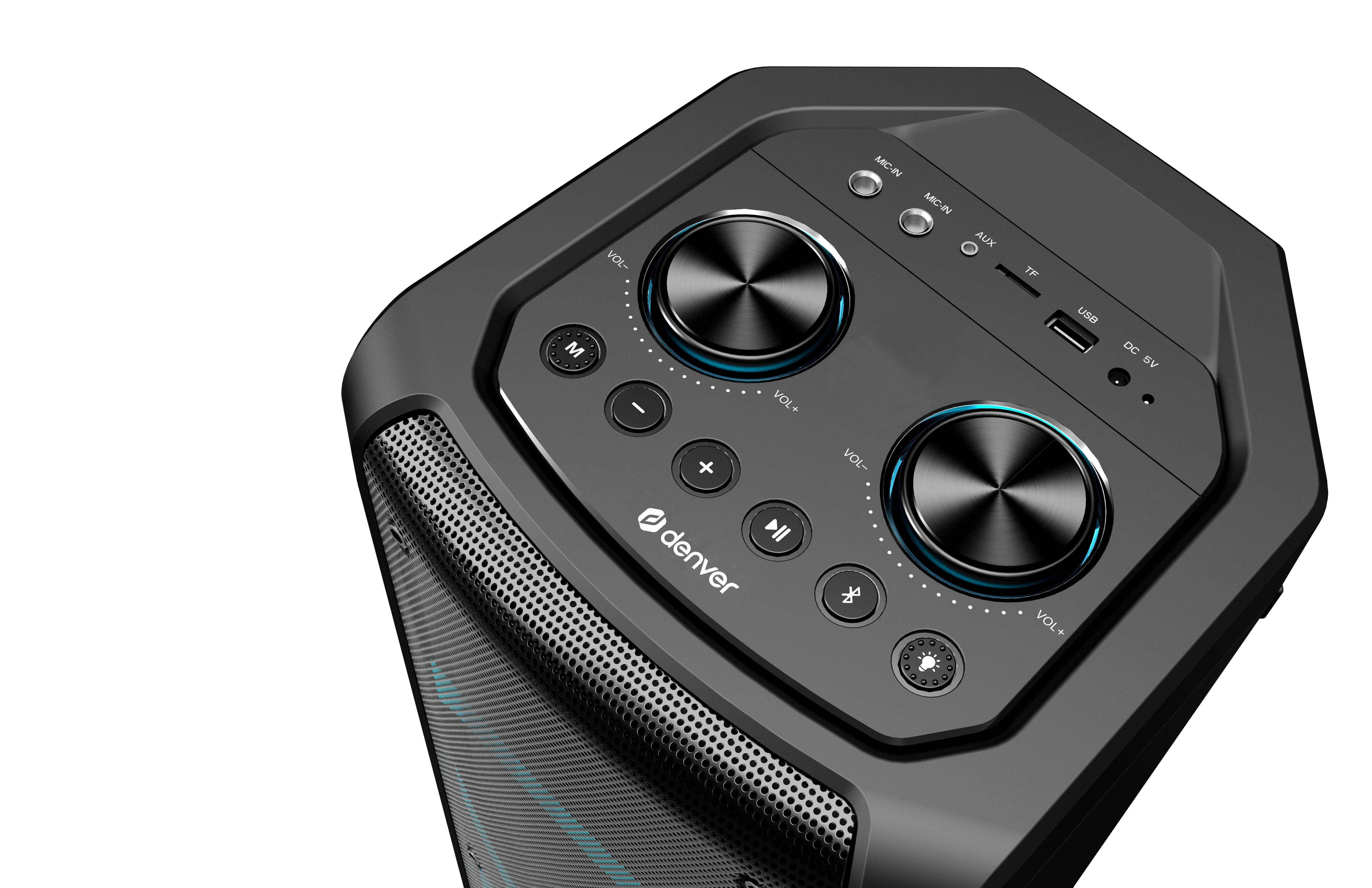 Altavoz Bluetooth Party Denver Bps - 352 - 30w Rms Con Microfono