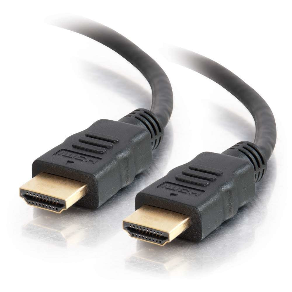 Cable C2g 5ft 4k Hdmi With Ethernet High Speed Hdmi Cable M/M Cable Hdmi Con Ethernet Hdmi Macho A Hdmi Macho 1.52 M Blindado Negro