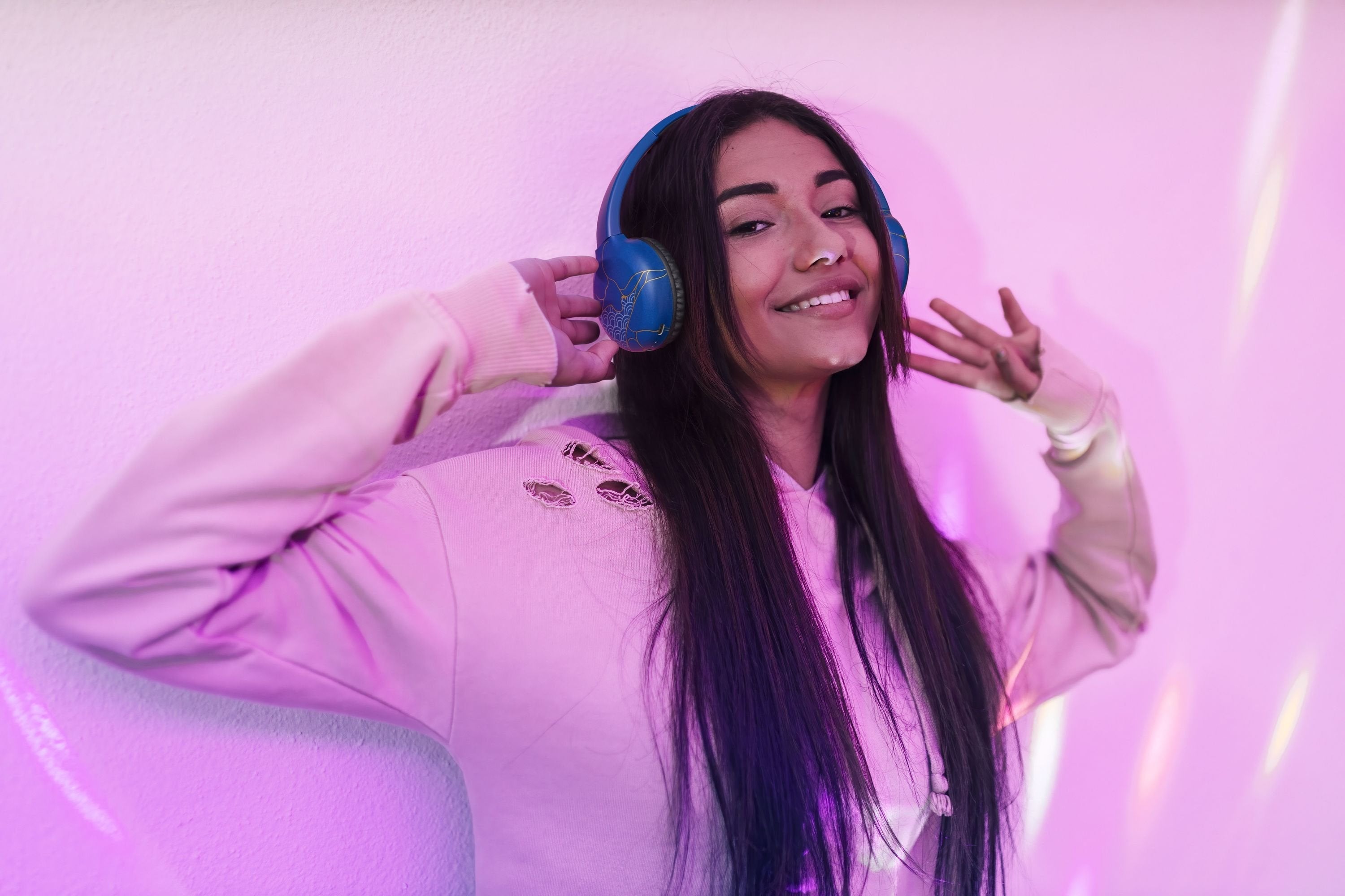 Auriculares Music Sound 8018080486678 Inalámbrico Bluetooth Azul