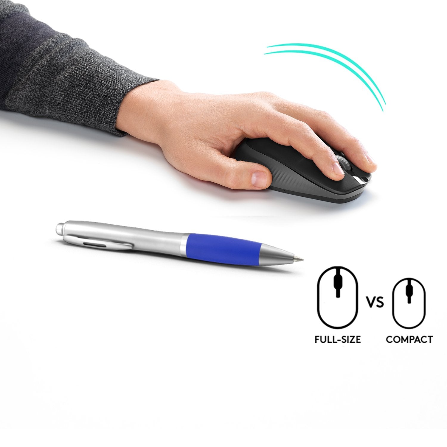 EAN 5099206091825 - Logitech 910-005905 ratón Oficina Ambidextro RF inalámbrico Óptico 1000 DPI imagen 4