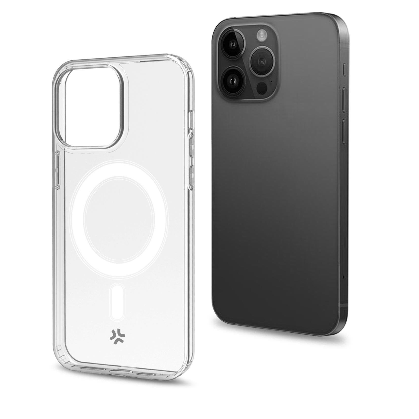 Celly Gelskinmag1056 Funda Para Iphone 15 Pro Max (6.7") Transparente