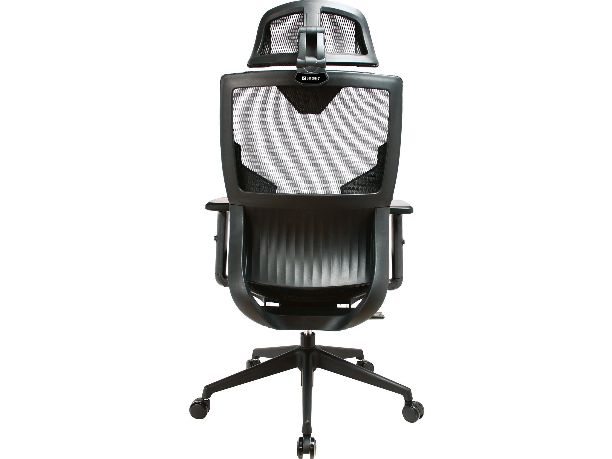 EAN 5705730640957 - Sandberg 640-95 silla para videojuegos Silla para videojuegos universal Asiento de malla Negro imagen 3