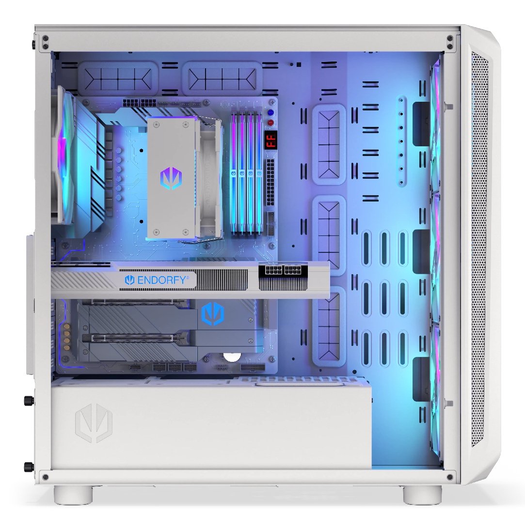 Caja Pc Endorfy Arx 700 White Argb Blanco Ey2a017