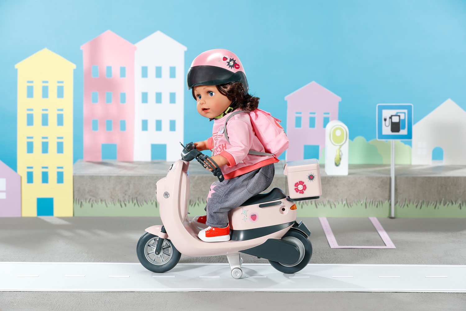 EAN 4001167835920 - BABY born @ E-Scooter Scooter de muñeca imagen 8