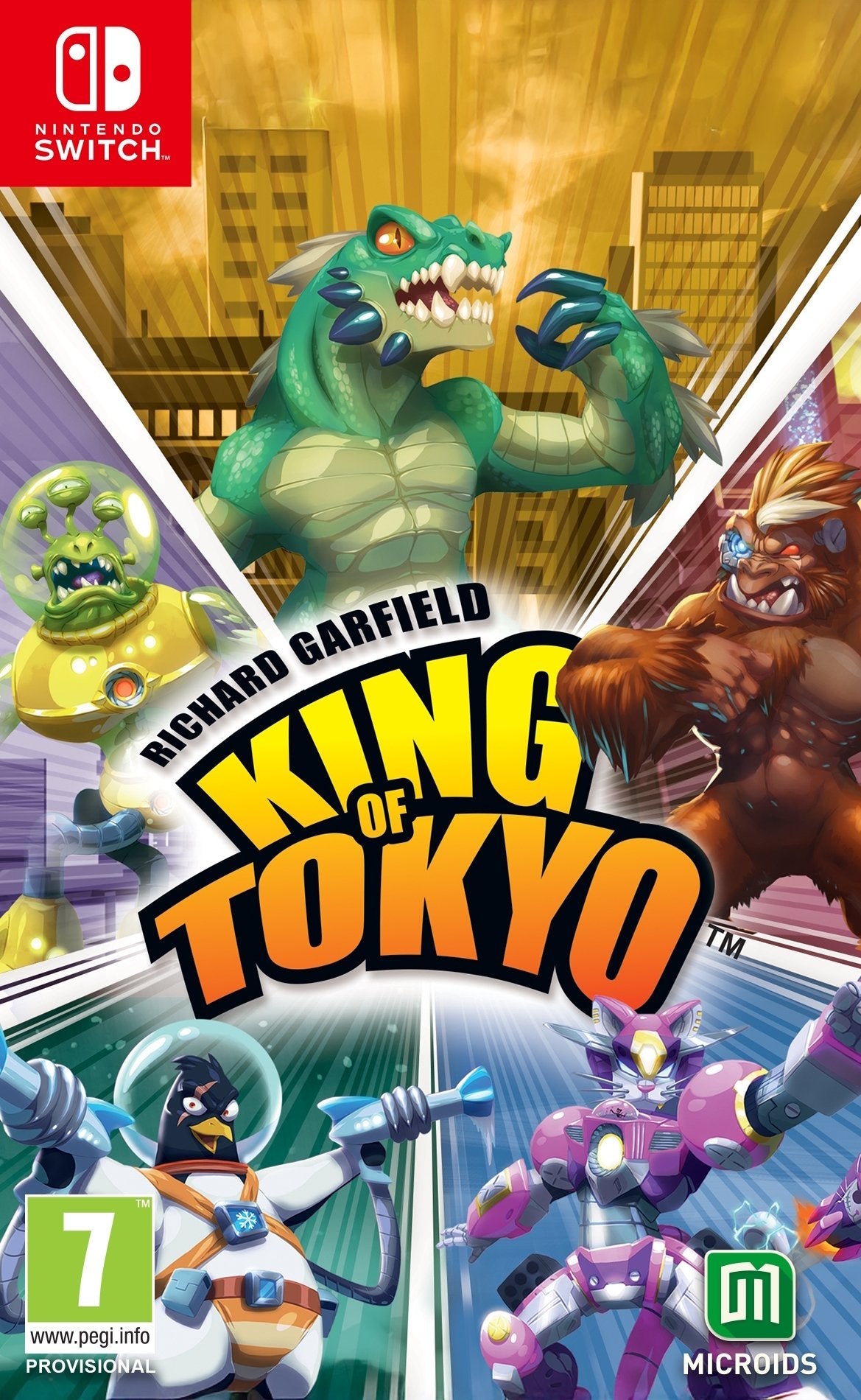 Juego King Of Tokyo - Limited Edition - Switch Switch