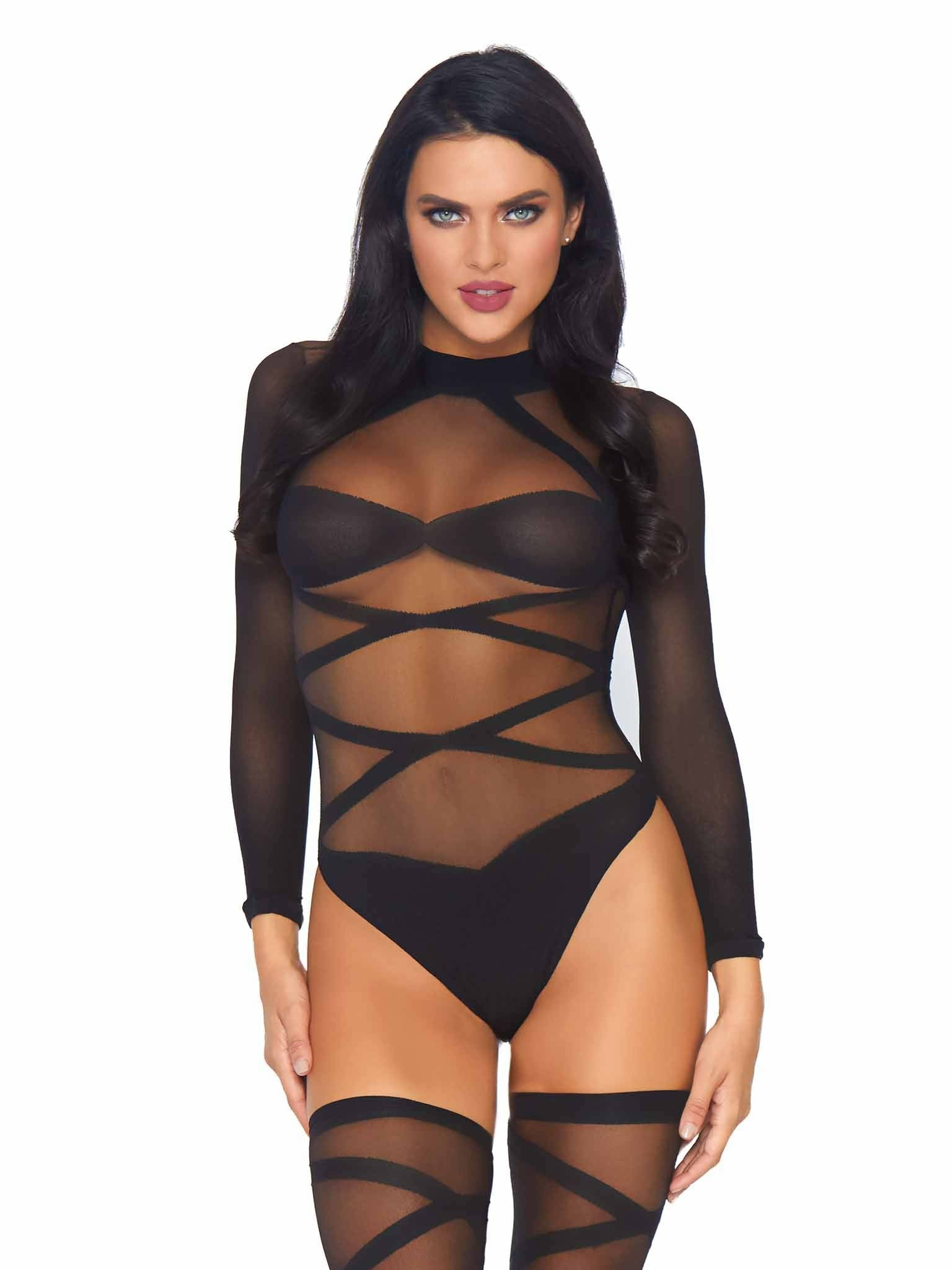 Leg Avenue - Set 2 Piezas Body + Medias