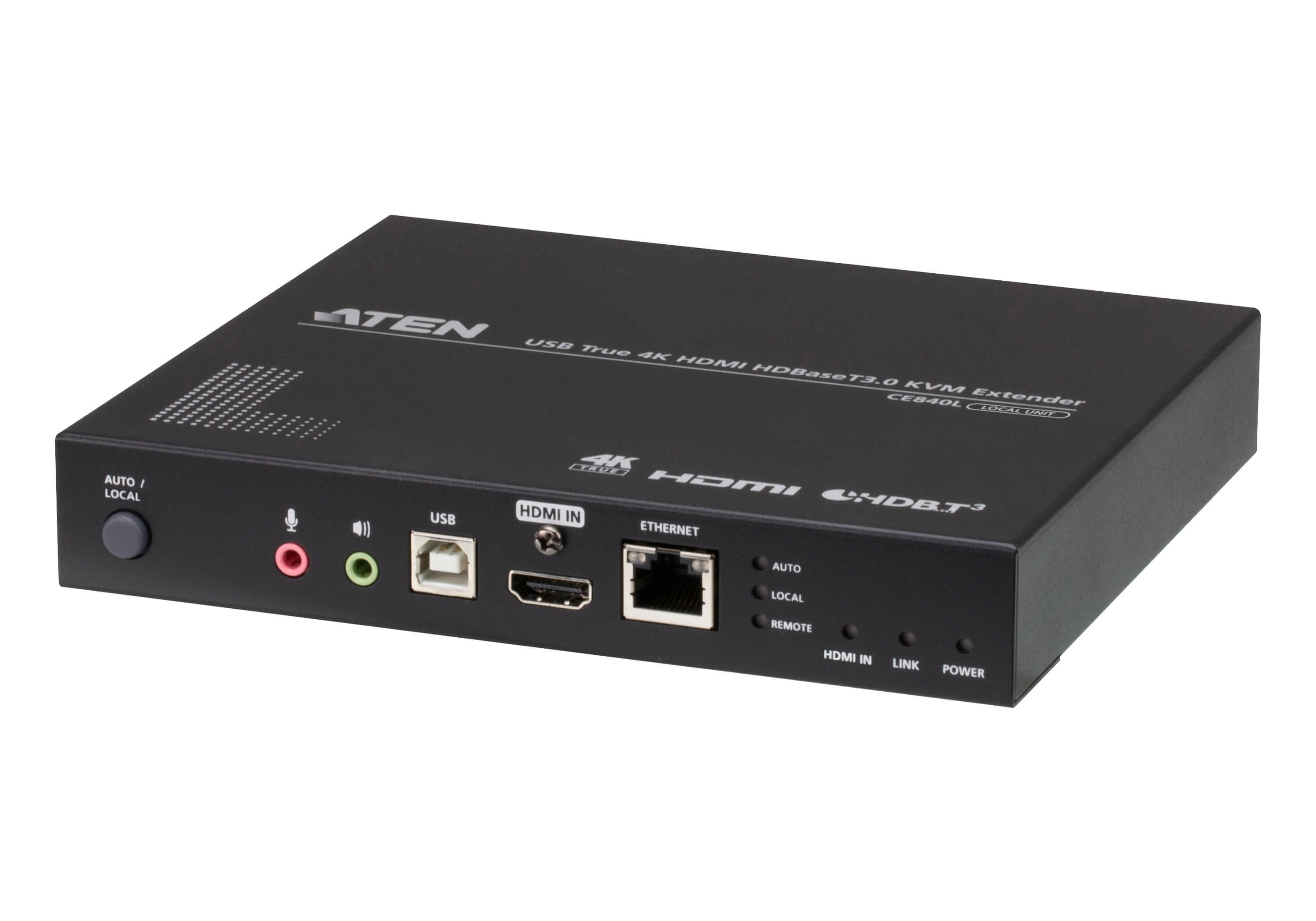 Usb True 4k Hdmi Hdbasett 3.0 Kvm Extender (4096 X 2160
