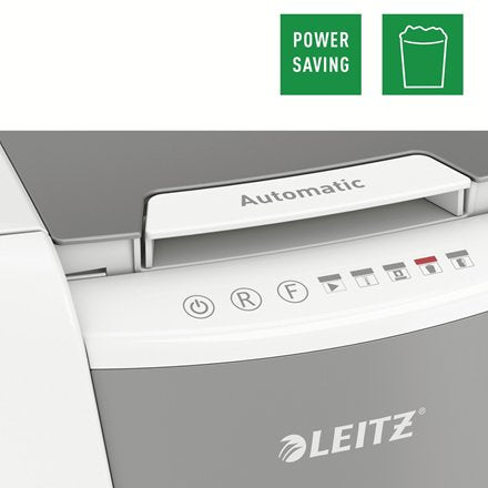 EAN 4002432124091 - Leitz 80120000 triturador de papel Microcorte 55 dB 22 cm Gris, Blanco imagen 11
