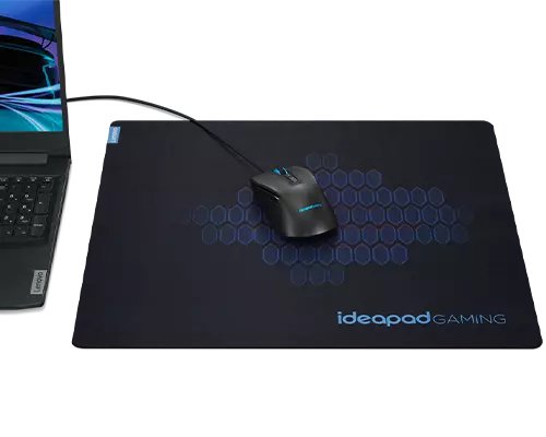 EAN 0195713732567 - Lenovo GXH1C97872 alfombrilla para ratón Alfombrilla de ratón para juegos Negro, Azul imagen 4