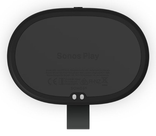Altavoz Bluetooth Sonos Play Wifi 6 24h Autonomía Ip67 Control Por Voz Sonido Estéreo Trueplay Automático Negro