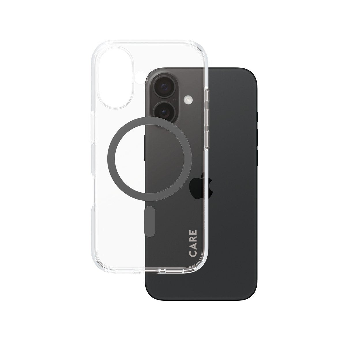 EAN 5715685004117 - PanzerGlass CARE™ by ® Urban Combat Case Transparent w. Black MagSafe iPhone 16 funda para teléfono móvil imagen 1