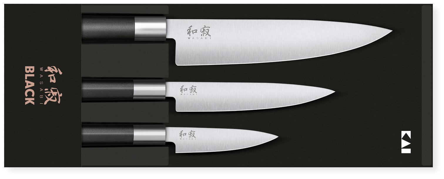 Kai Wasabi Black Knife-Set 67s-300