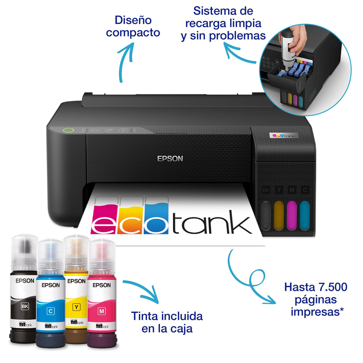 EAN 8715946684123 - Epson EcoTank ET-1810 impresora de inyección de tinta Color 5760 x 1440 DPI A4 Wifi imagen 27