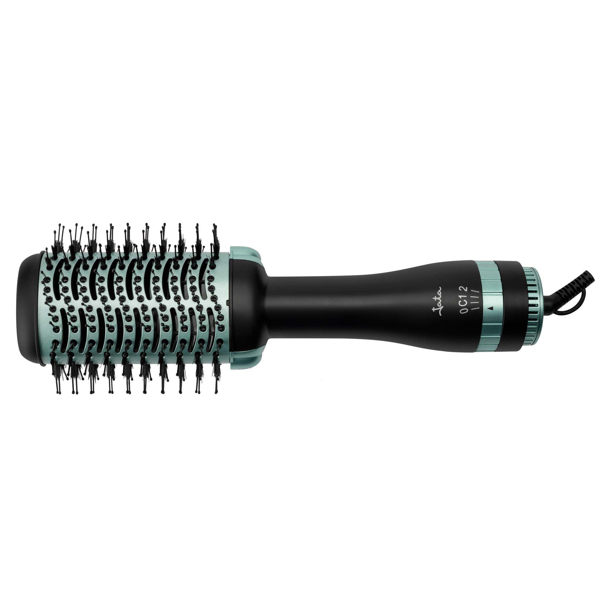 EAN 8421078037354 - JATA JBSC2211 Utensilio de peinado Cepillo de aire caliente Caliente Negro, Turquesa 1200 W 1,8 m imagen 1