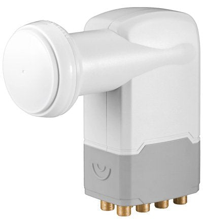 Universal Octo Lnb, White-Grey - Digital Sat-Lnb (Dvb-S2) Fo