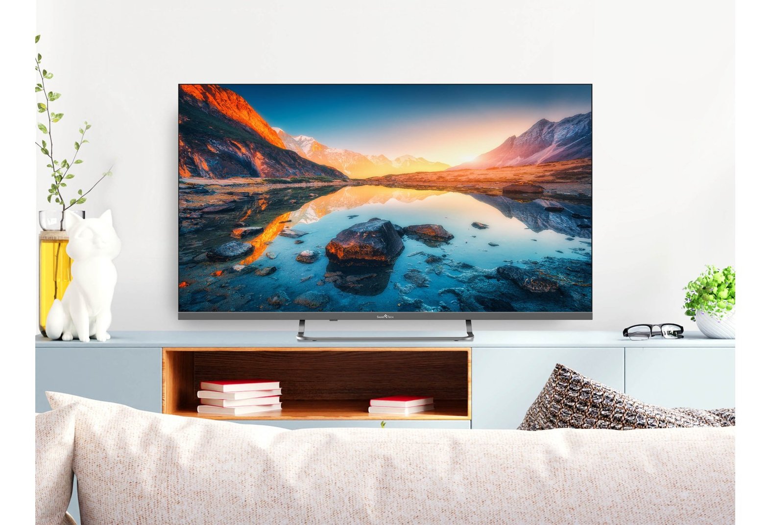 Televisión Led Smart Tech Fhd 40" 40fg01v Google Tv