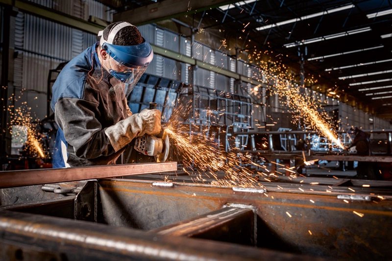 Amoladora Bosch Professional Angular Gws 2200 J Professional Azul, 2200 W