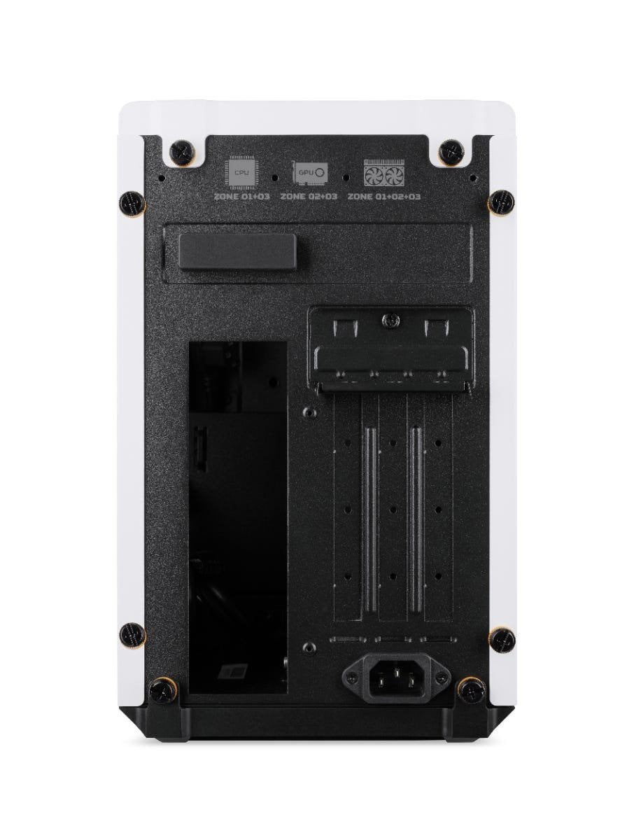 EAN 4711474035134 - Acer DC.Z3XEE.001 carcasa de ordenador Escritorio Negro, Blanco imagen 6