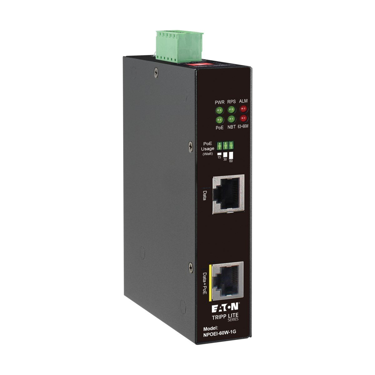 EAN 0037332265913 - Tripp Lite NPOEI-60W-1G adaptador e inyector de PoE Gigabit Ethernet imagen 1