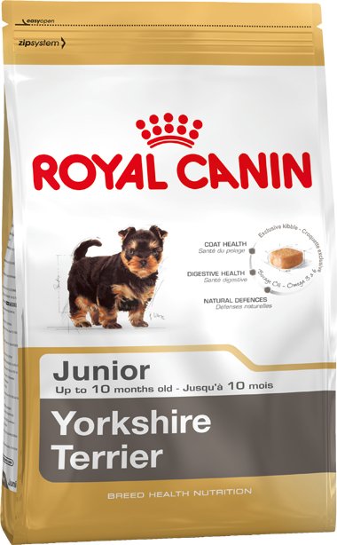 EAN 3182550743471 - Royal Canin Yorkshire Terrier Junior 1,5 kg Cachorro Aves, Arroz imagen 1