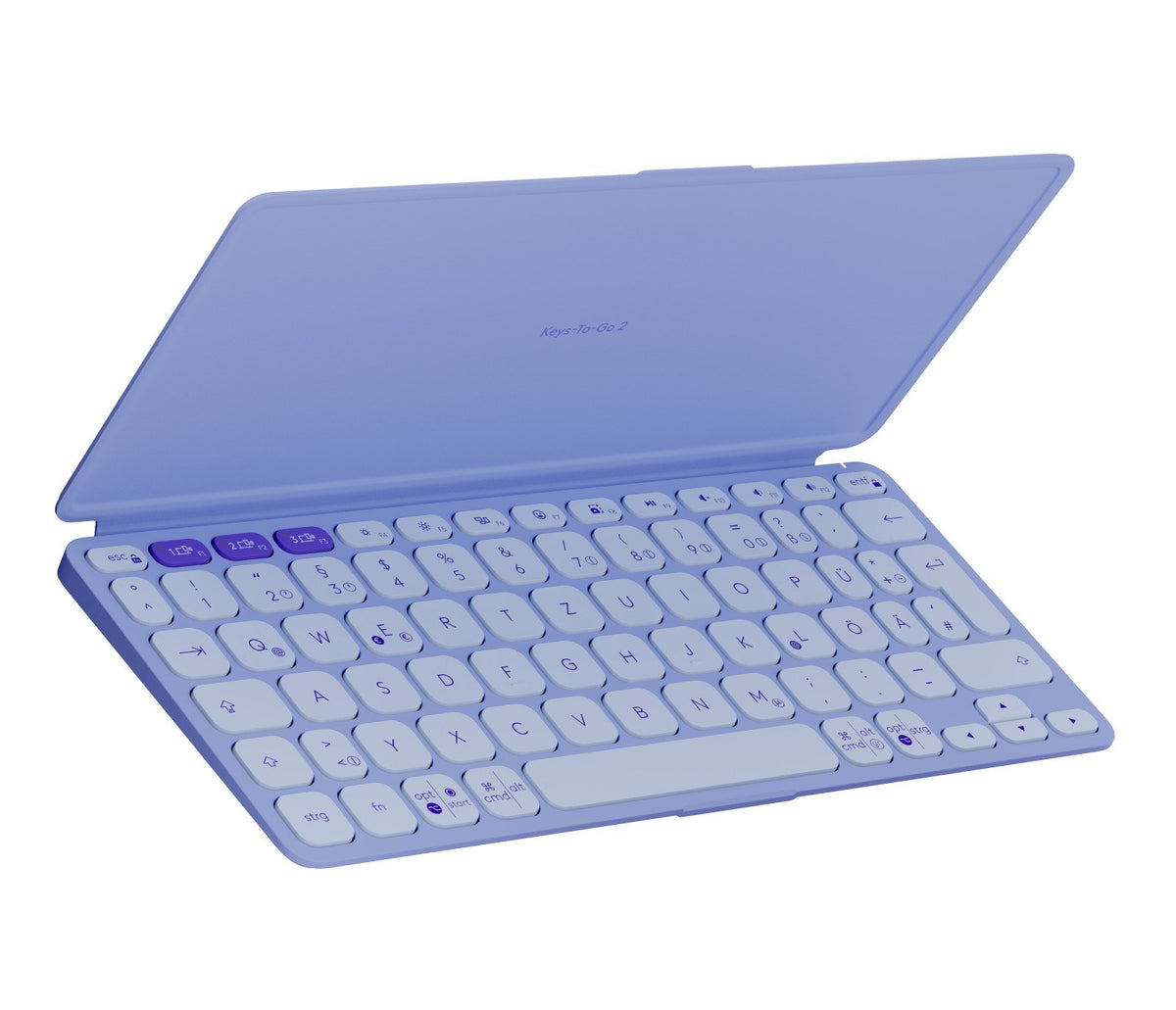 EAN 5099206125759 - Logitech 920-012966 teclado para móvil QWERTZ Alemán Bluetooth Lila imagen 2