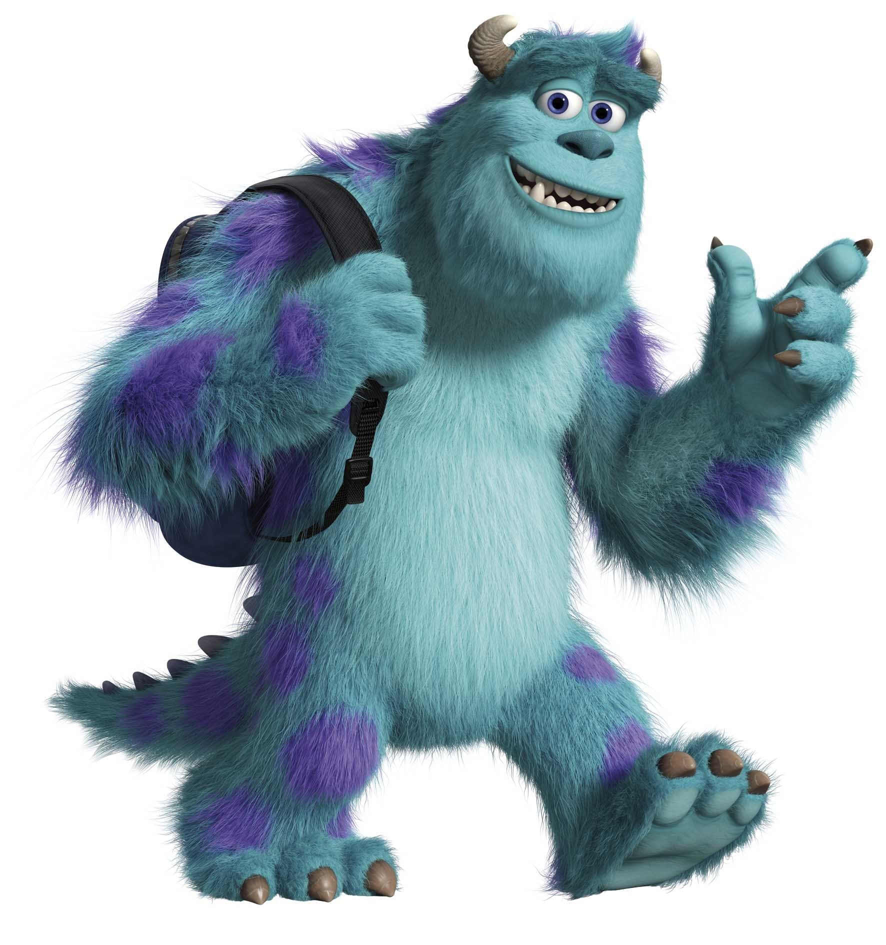 Figura Sulley Monsters University Disney 7cm