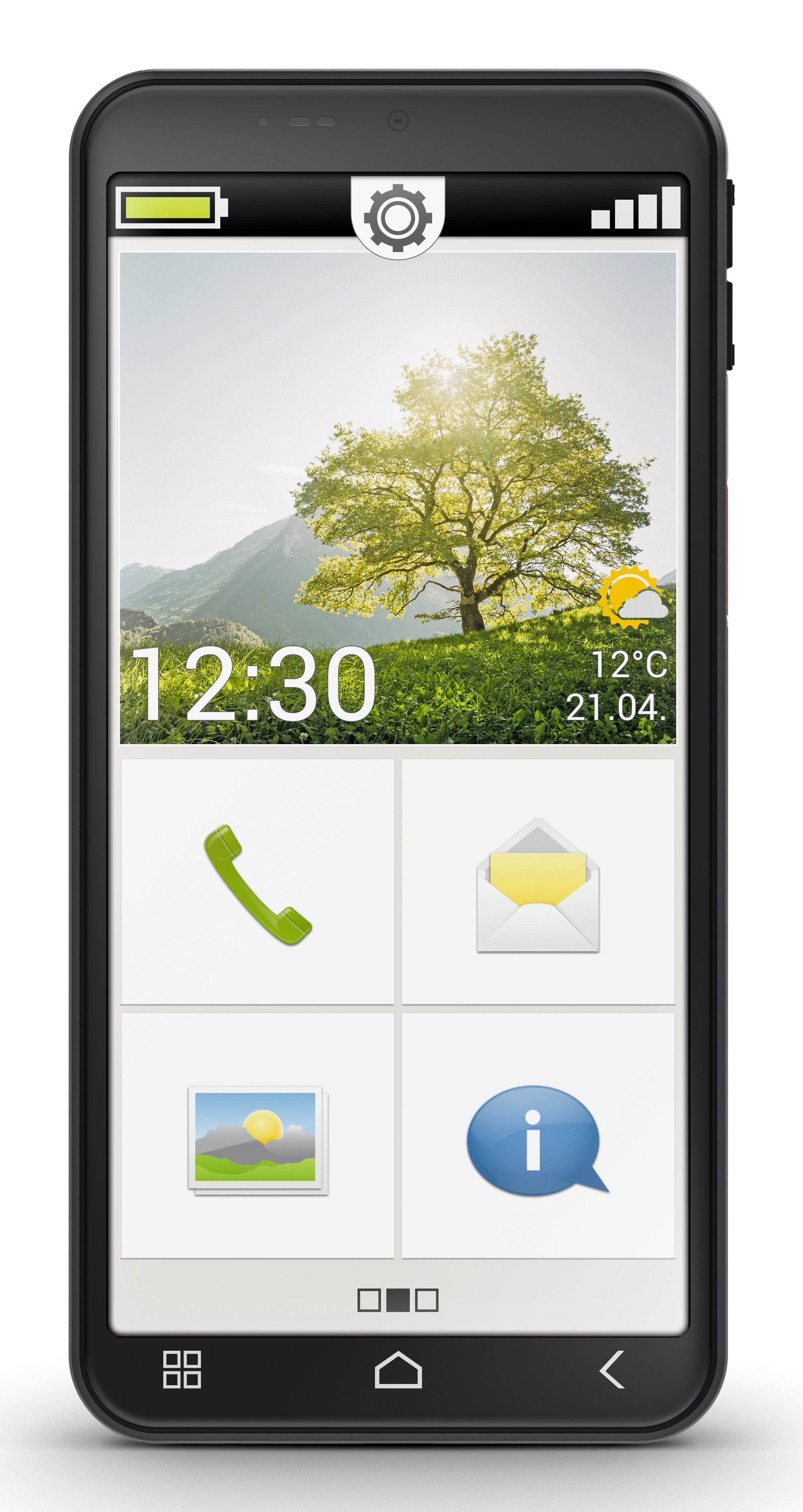 EAN 9005613168995 - Emporia emporiaSMART.7lite 13,8 cm (5.45") SIM única Android 15 4G USB Tipo C 6 GB 128 GB 3500 mAh Negro imagen 7