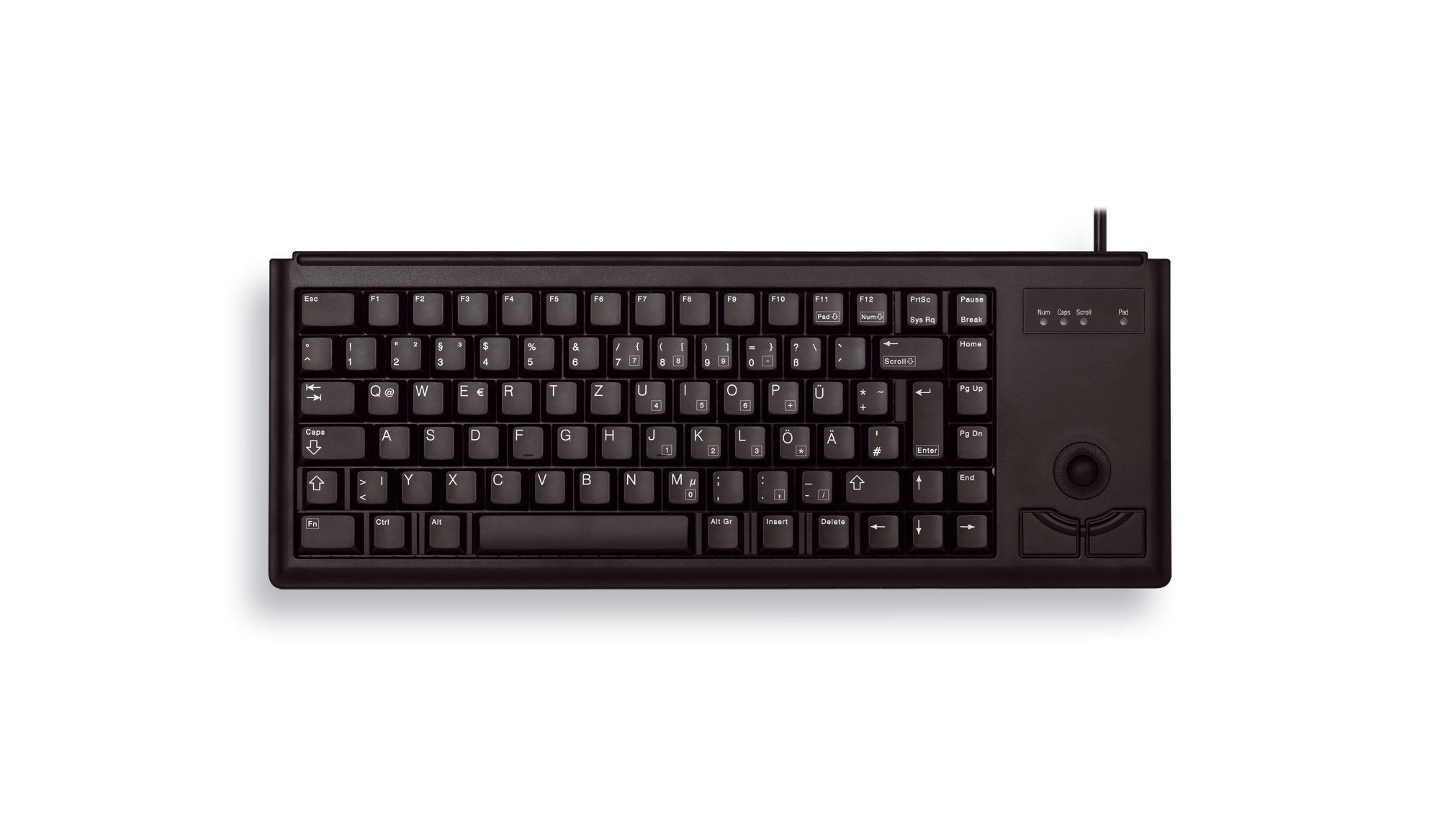 EAN 4025112062667 - CHERRY G84-4400 teclado Universal PS/2 QWERTZ Alemán Negro imagen 1
