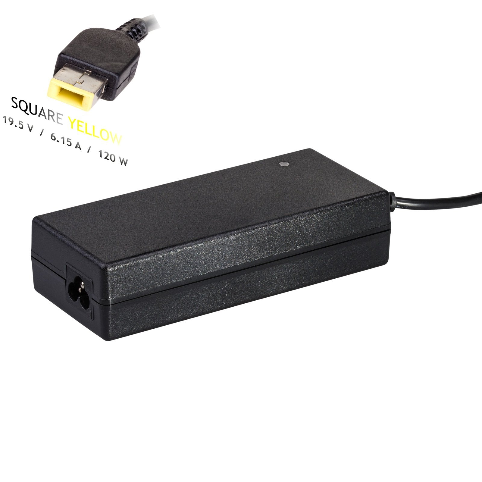 Akyga Cargador De Portatil Ak-Nd-52 19.5v/6.15a 120w Square Yellow Lenovo