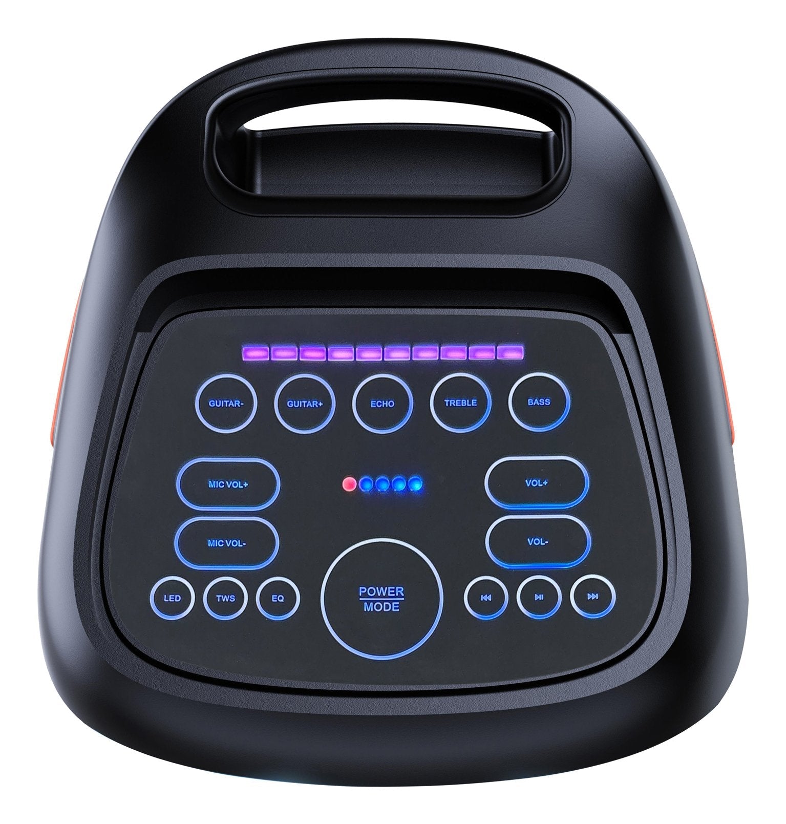 Altavoz De Fiesta Denver Bps-370 Bluetooth Con 100w De Potencia