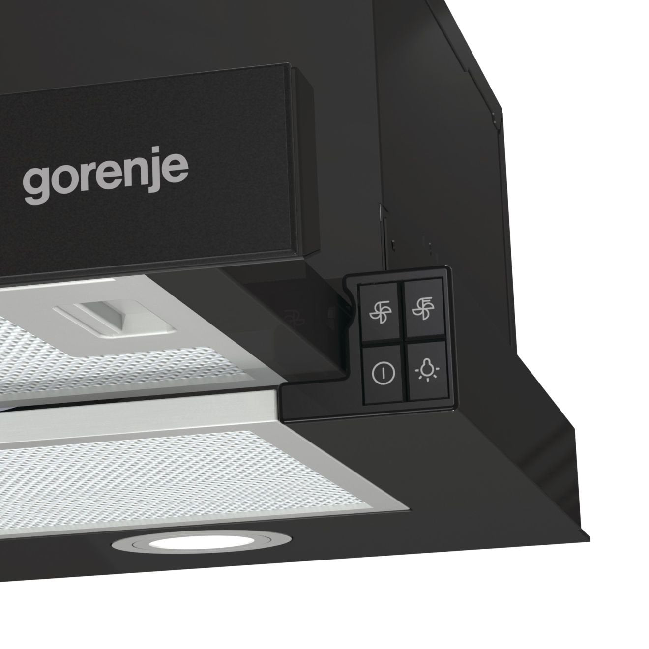 EAN 3838782388453 - Gorenje TH62E4BG Semintegrada (extraíble) Negro 450 m³/h imagen 5