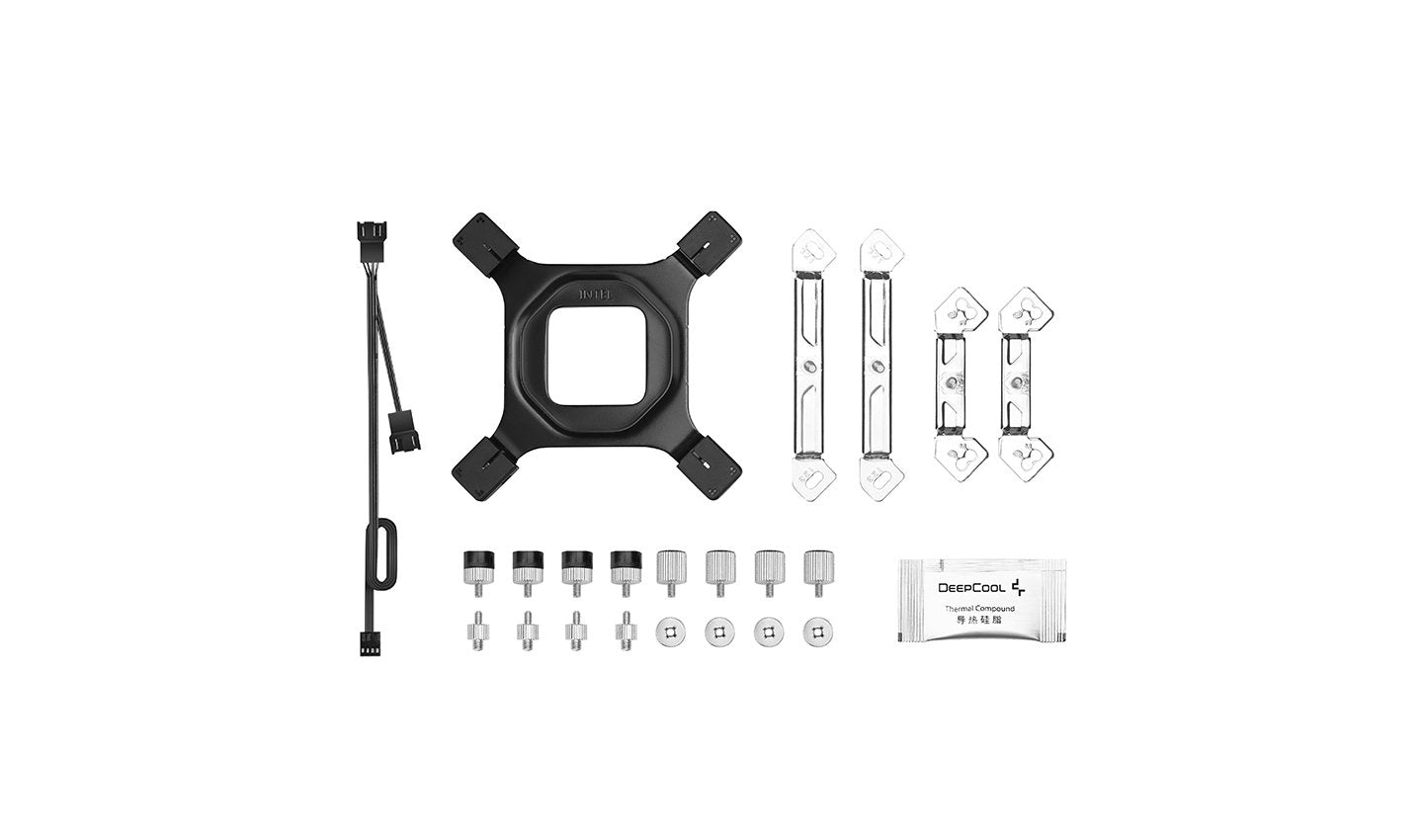 Deepcool Ag620 Cpu Cooler, Black