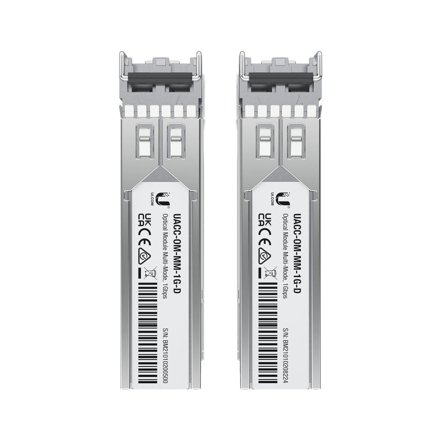 Modulo Sfp Ubiquiti Uacc-Om-Mm-1g-D-2 Ufiber Transceiver Mm 2pack