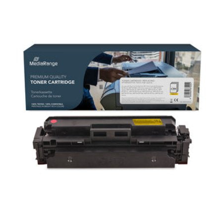 Mediarange Toner Hp Para W2032a 415a, 2.100 Copias, Amarillo