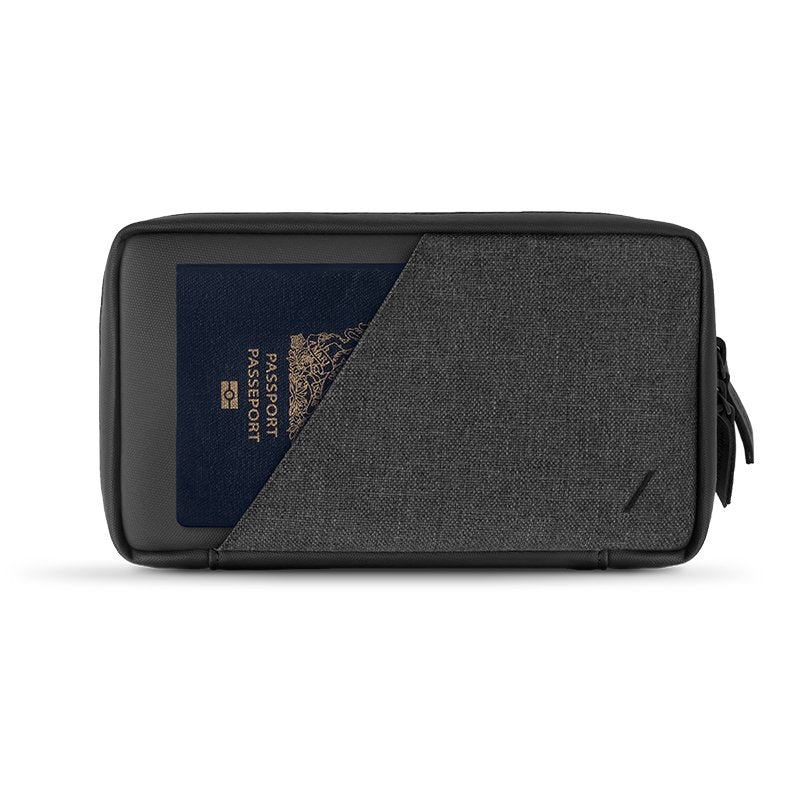 Native Union Stow Organizer Pouch Fabric Slate V2