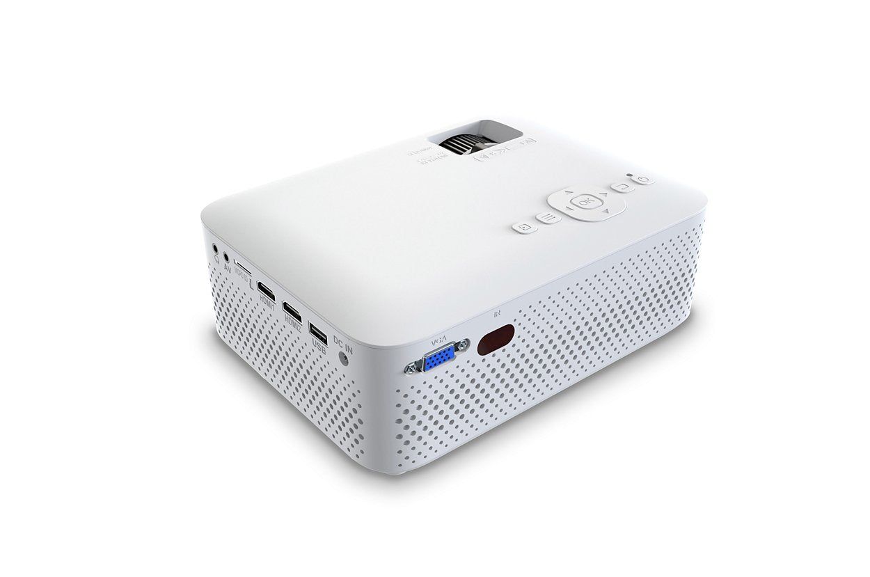 Philips Neopix 100 Home Projector, 800x480, 480p, 80lm 16:9, 3000:1, White