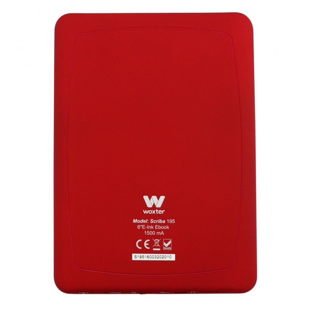 Woxter Libro Electrónico Scriba 195 Red Rojo
