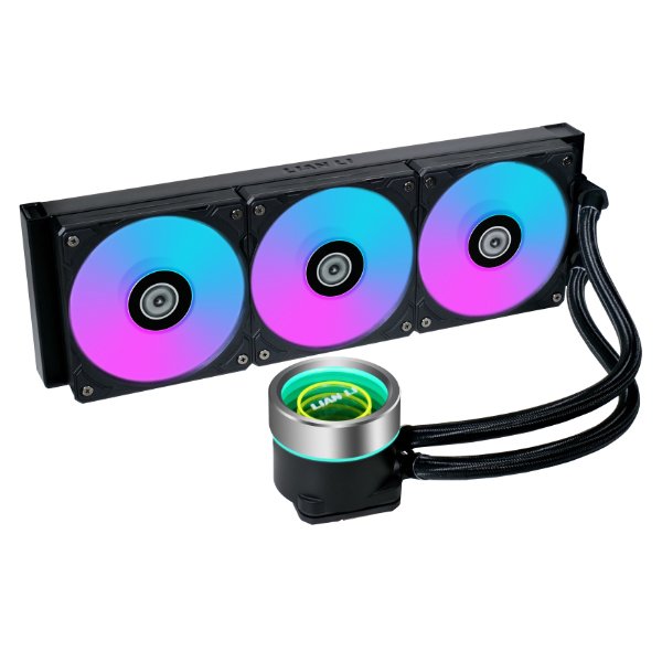 Lian Li Galahad Ii Trinity Aio 360mm Performance Argb Cpu Water Cooler - Black