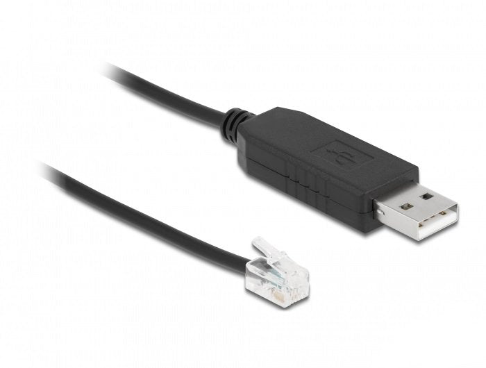 Delock Cable Usb Typ-A A Seriell Rs-232 Rj10 R 2 M