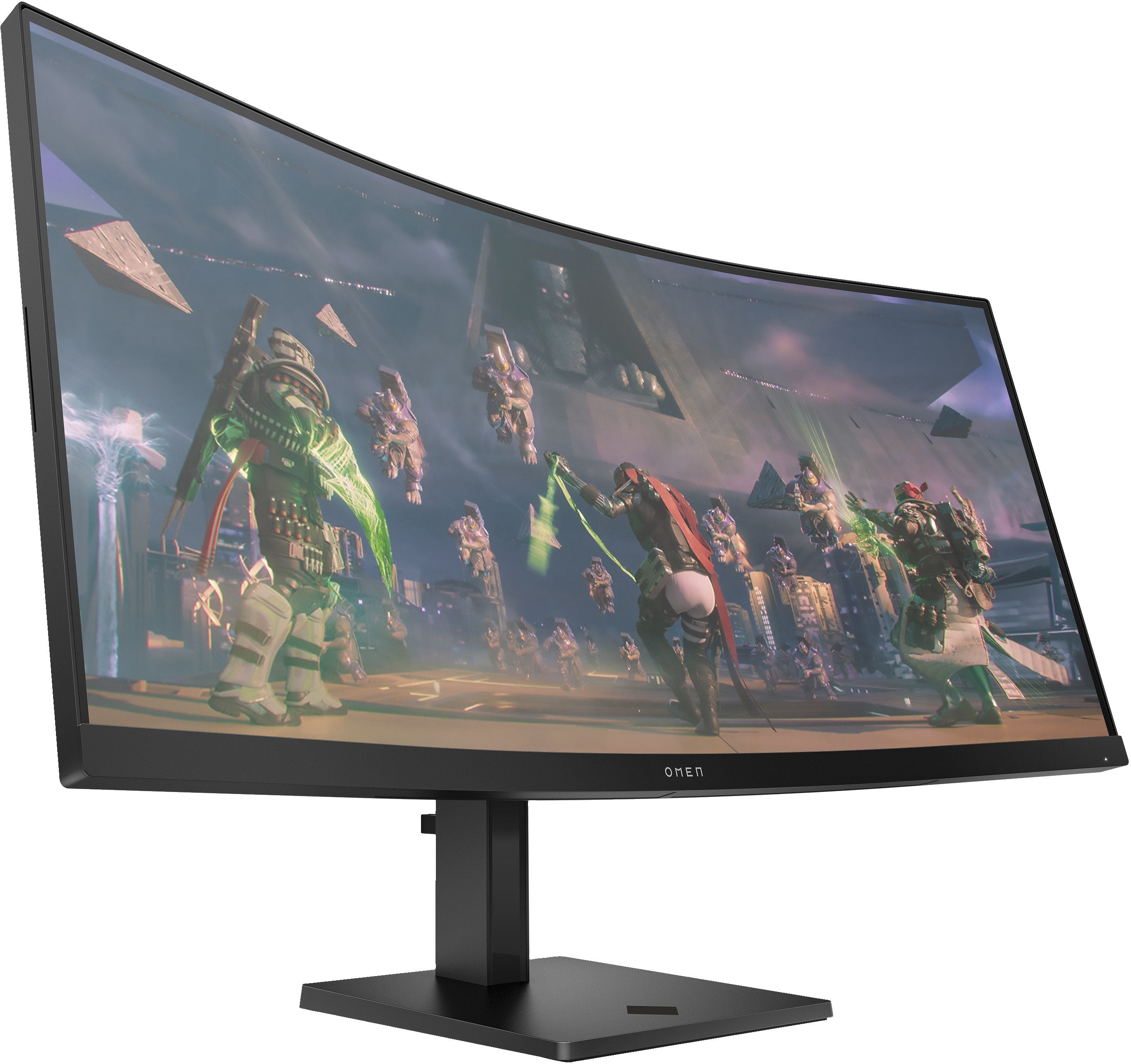 EAN 0197029618894 - OMEN by HP 34 inch WQHD 165Hz Curved Gaming Monitor - OMEN 34c pantalla para PC 86,4 cm (34") 3440 x 1440 imagen 3