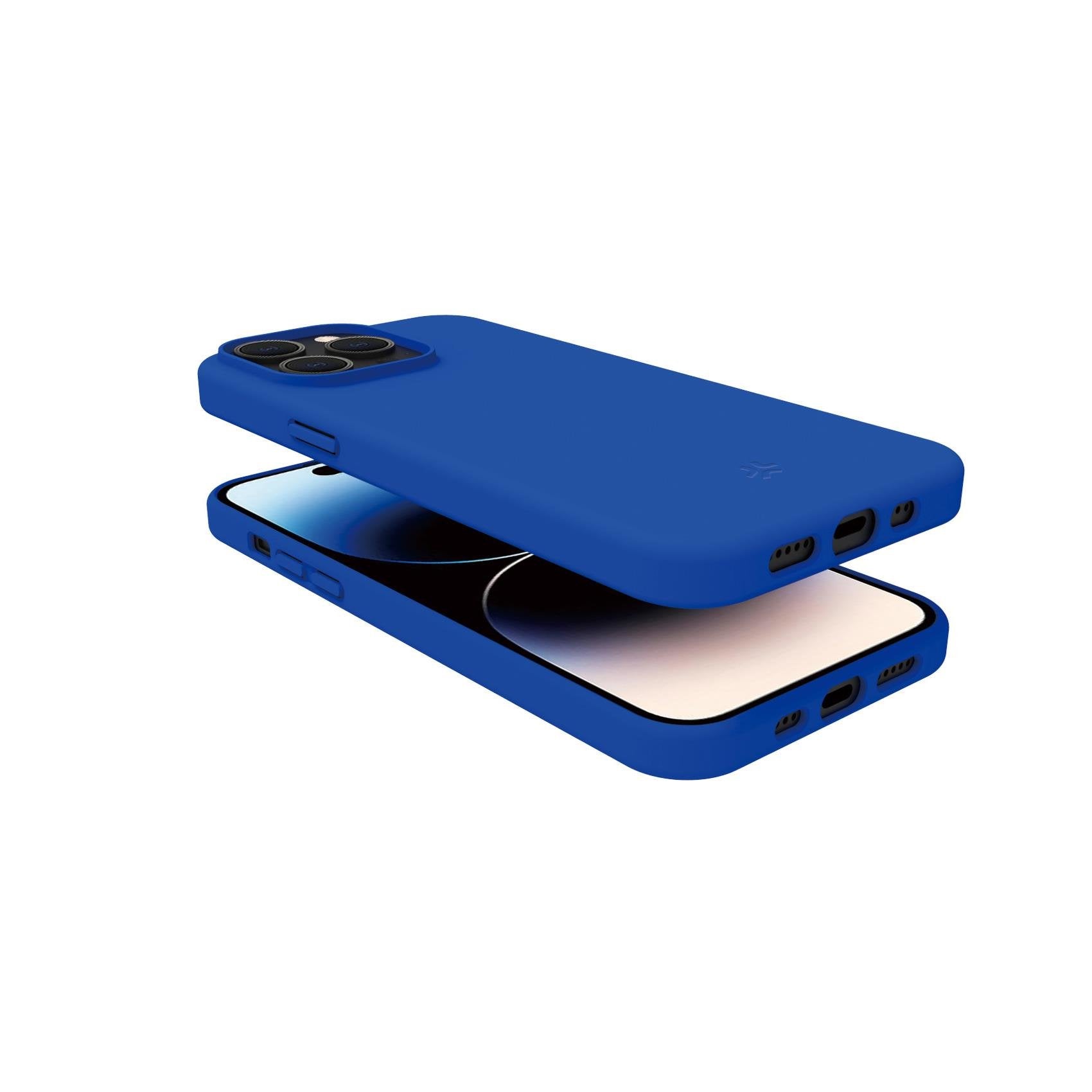 Celly Cromo1053bk Funda Para Iphone 15 Pro (6.1") Azul