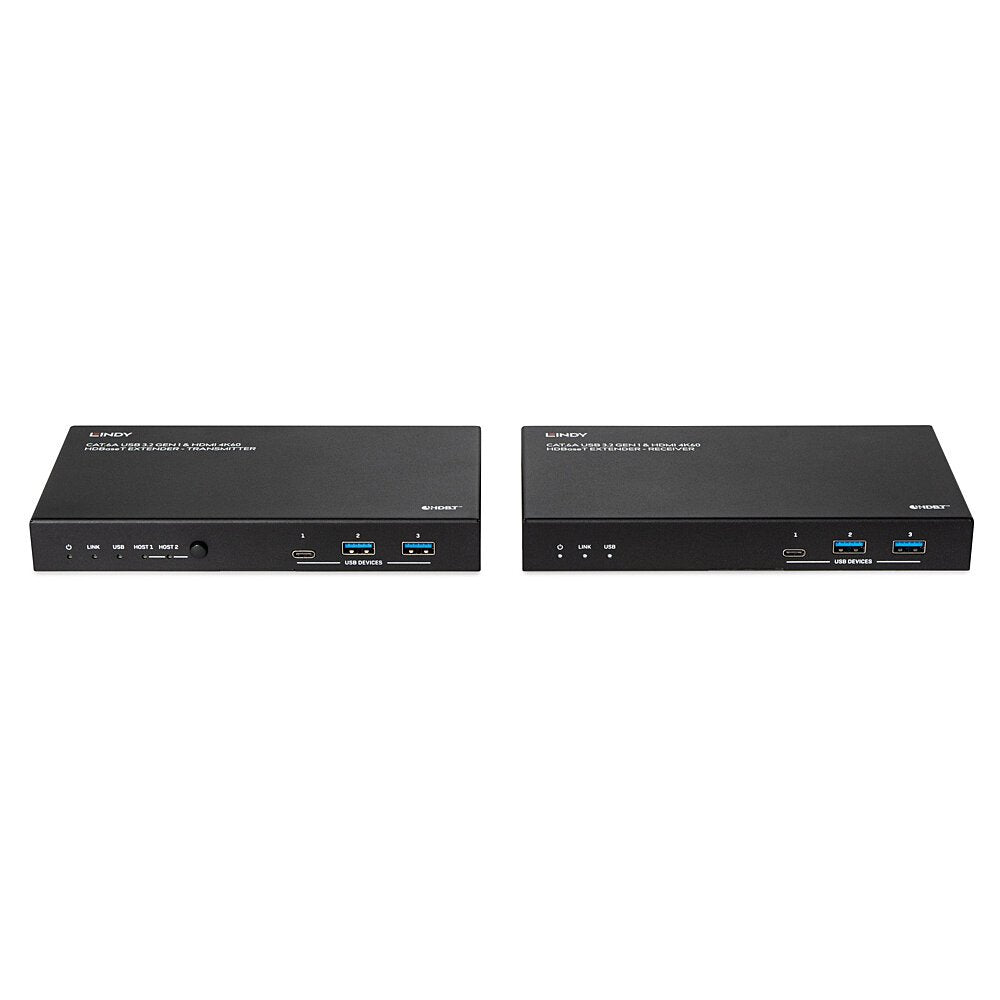EAN 4002888393652 - Lindy 39365 ampliador de red Transmisor y receptor de red Negro imagen 2