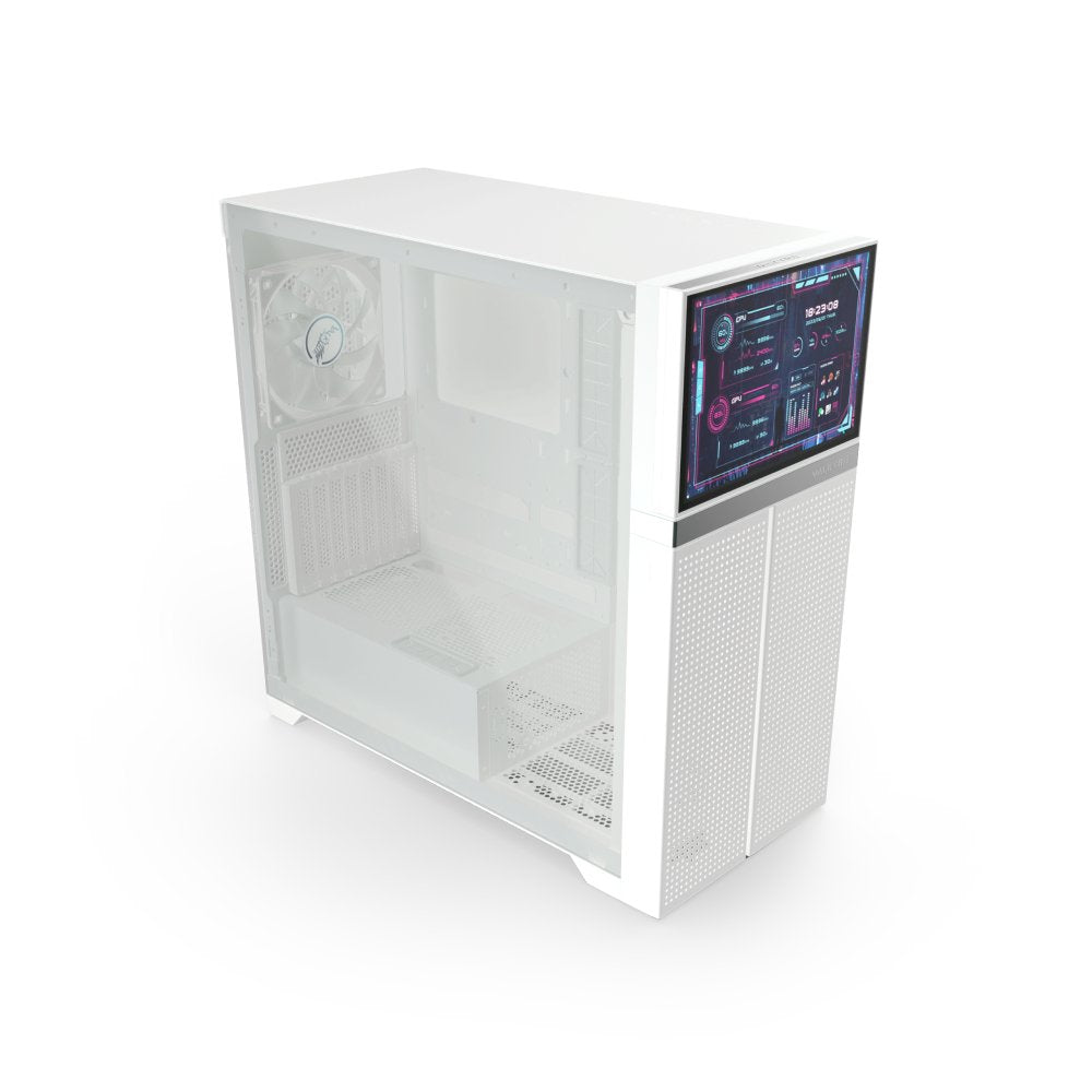 EAN 5298003821028 - Valkyrie VK02 LCD White Midi Tower Blanco imagen 5