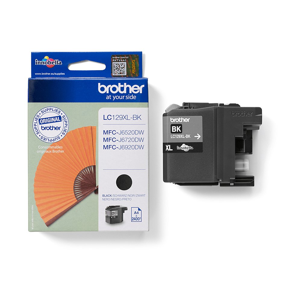 EAN 4054189478583 - Brother LC129XLBK cartucho de tinta 1 pieza(s) Original Alto rendimiento (XL) Negro imagen 4