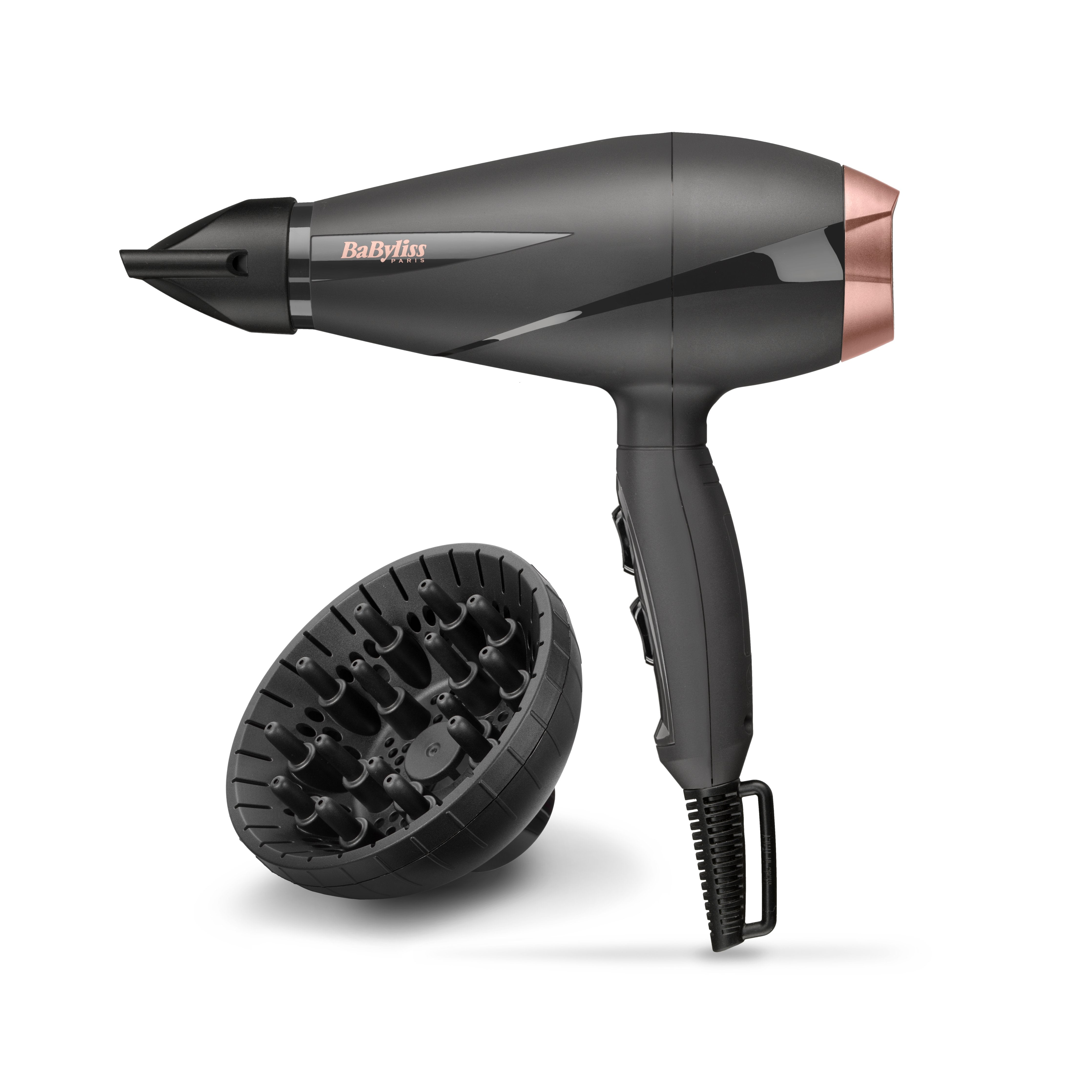 EAN 3030050154849 - BaByliss Smooth Pro 2100 secador 2100 W Negro, Oro rosado imagen 1