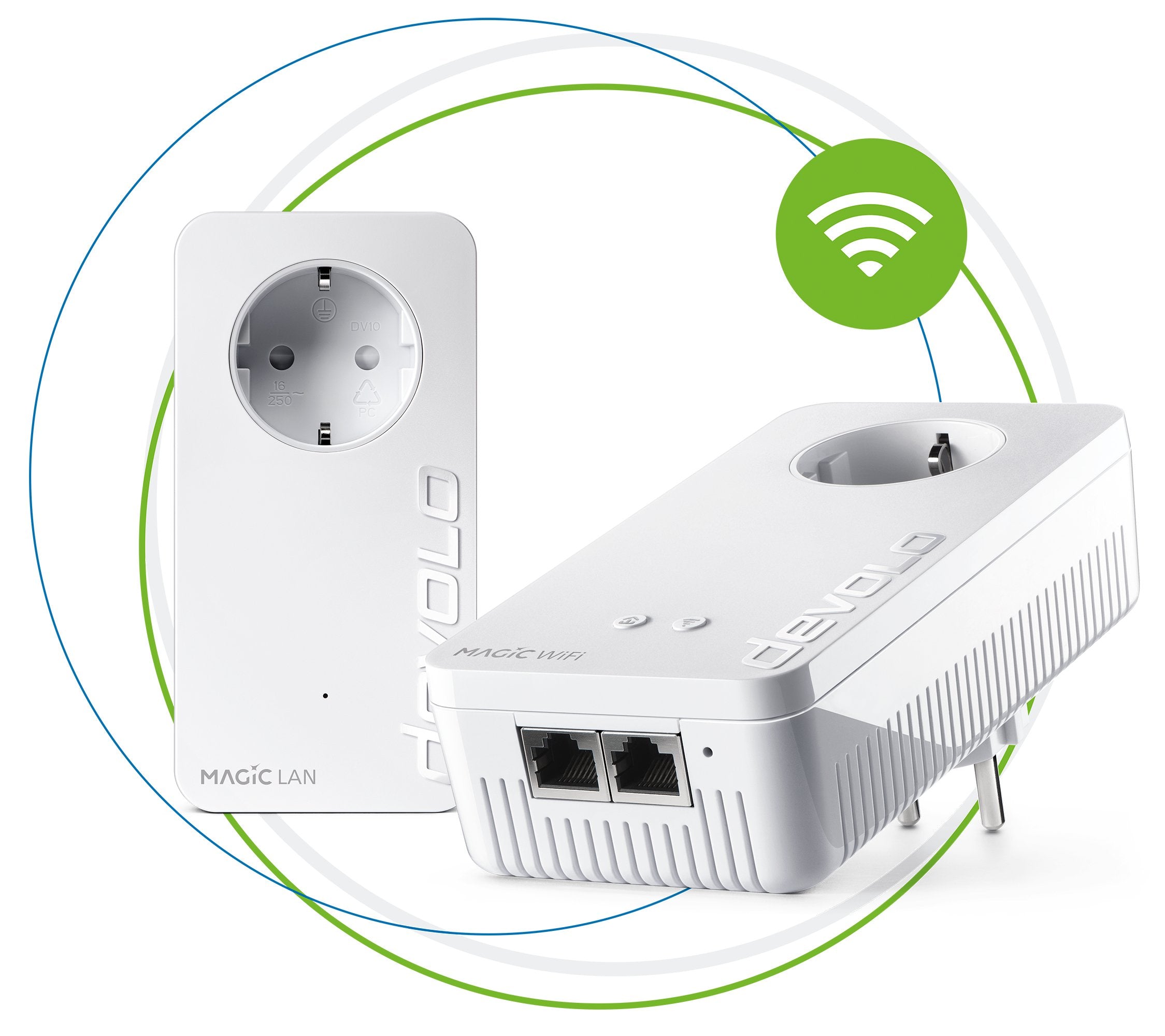 EAN 4250059686144 - Devolo Magic 2 WiFi next Starter Kit 2400 Mbit/s Ethernet Blanco 2 pieza(s) imagen 1