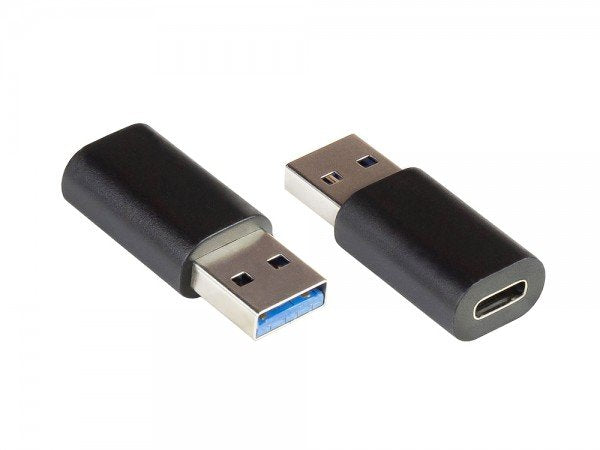 EAN 4014619460687 - Alcasa USB-AD300 cambiador de género para cable USB 3.0 / USB 3.1 (Gen. 1) A USB C Negro imagen 1