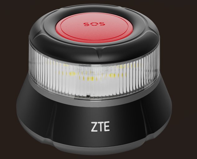EAN 6902176145407 - ZTE E1 lámpara de emergencia Negro, Rojo imagen 3